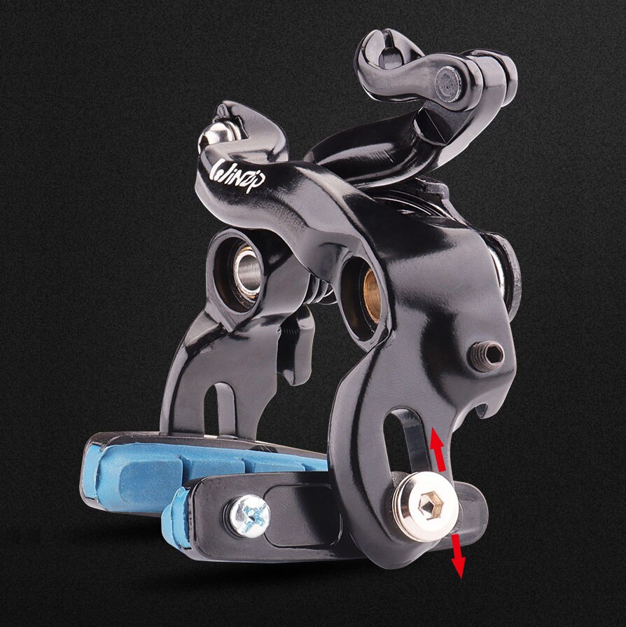 Bicycle V brake Aluminum alloy 2-hole Hidden Road Bike caliper Fixed Gear brake caliper Bicycle Clamp accessories Parts