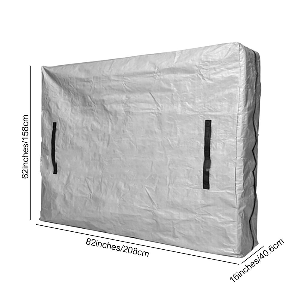 Madrasposer pe tarp vandtæt lynlås madrasbetræk lynlås madras flytning og opbevaringspose til flytning af opbevaring: 196 x 107 x 38cm