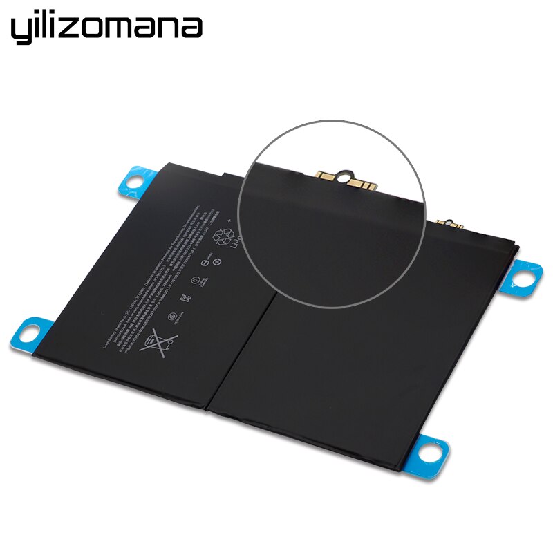 YILIZOMANA For ipad 6 Air 2 Battery A1566 A1567 7340 mAh Li-ion Original Replacement Batteries Original with Free Repair Tools
