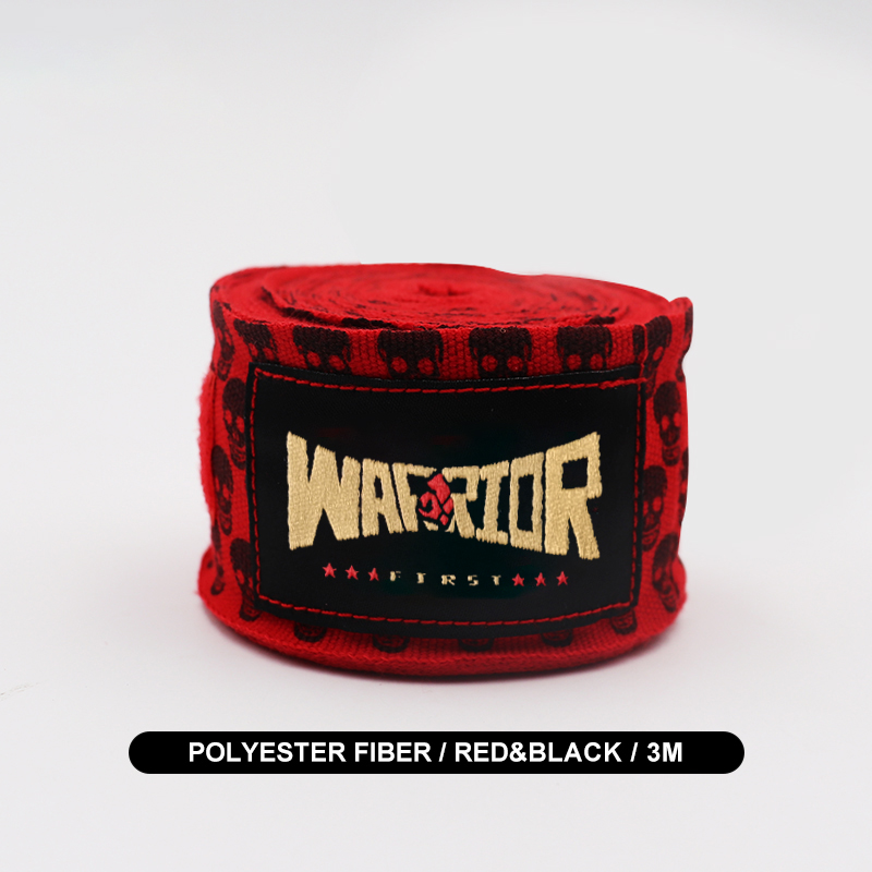 Envolturas de mano de boxeo MMA, Muay Thai, Kick Boxing, vendas de entrenamiento, correas deportivas, 3M/5M de longitud, estampado de Calavera, 1 par: Azul