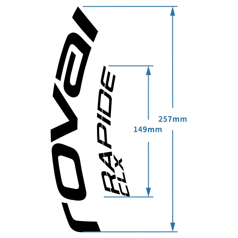 Racefiets RAPIDE CLX Wielset Stickers Fietsen Waterdichte Decoratieve Sticker Fiets Velg Decals Fietsaccessoires