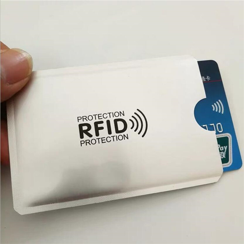 10 Stuks Aluminium Anti Rfid Kaarthouder Nfc Blokkering Lezer Lock Id Bankkaart Houder Case Bescherming Metalen Creditcard Case