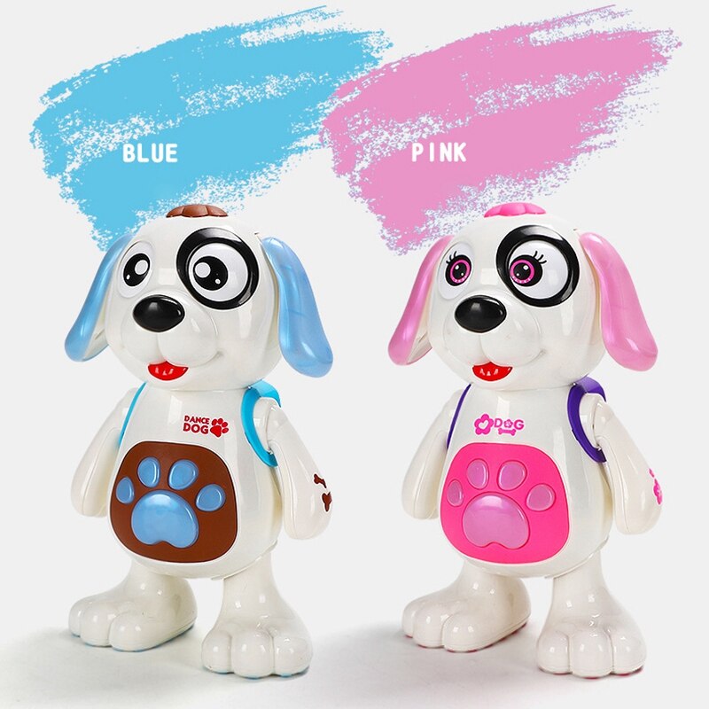 Electric Music Dancing Dog Interactive Educational Toys for Children Birthday Kids Electric Music Dancing Dog