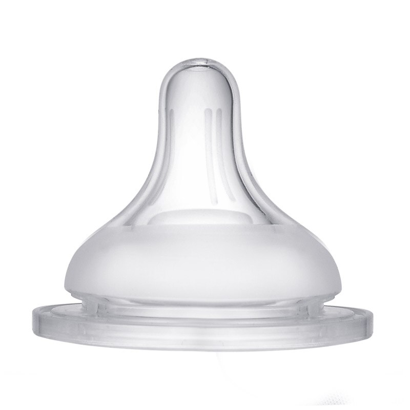 Beineng Silicone Nipple-with Straight Bottle