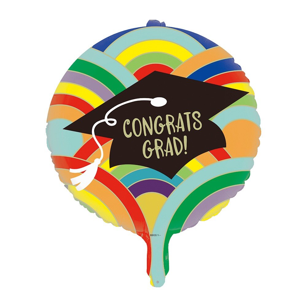 Graduation Balloon Graduation 2022 Helium Foil Balloon Congratulation Graduation High School Graduation Party Decorations: Rose Red