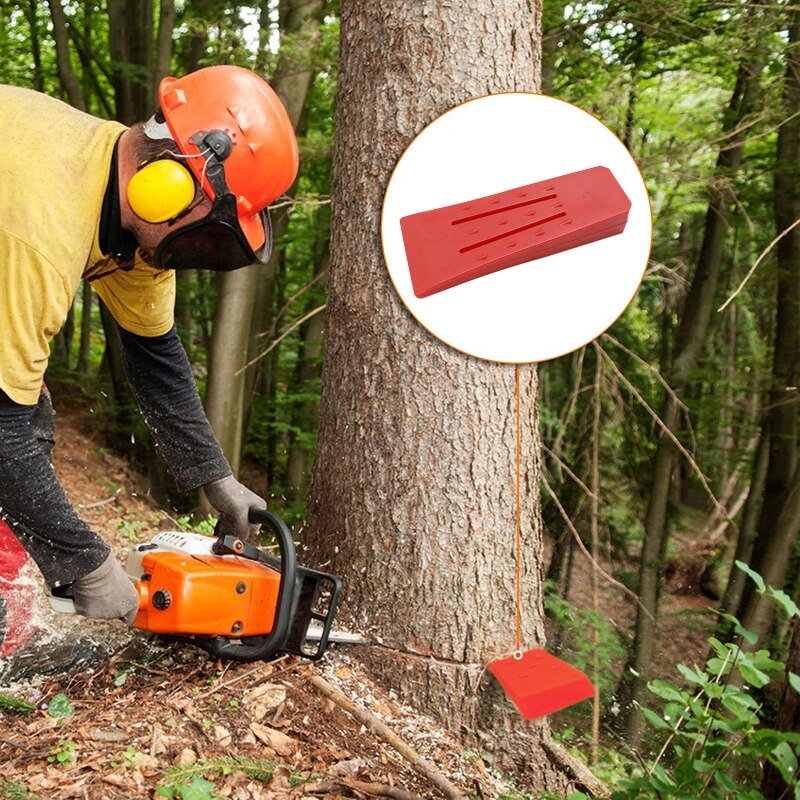 Durable Effective Tree Felling Wedges with Plastic Wedge Logging Tool