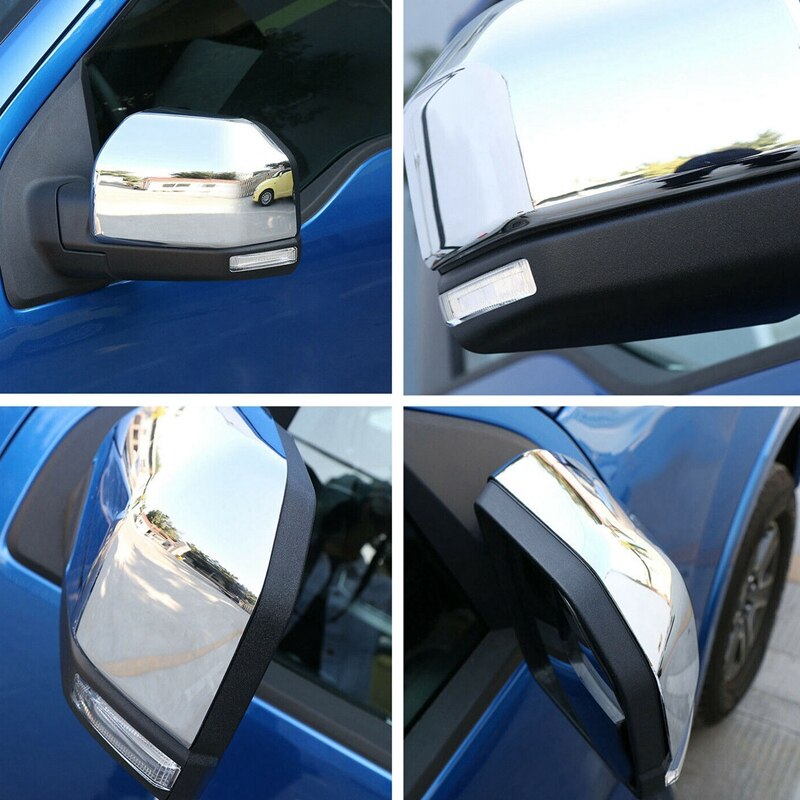 Chrome Auto Achteruitkijkspiegel Cover-Zijspiegel Cover Cap Voor Ford F-150 F150