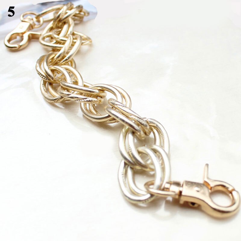 30Cm Vervanging Metalen Ketting Voor Handvat Tas Handtas Antiek Brons Zilver Gouden Diy Accessoires Voor Bag Riem Hardware