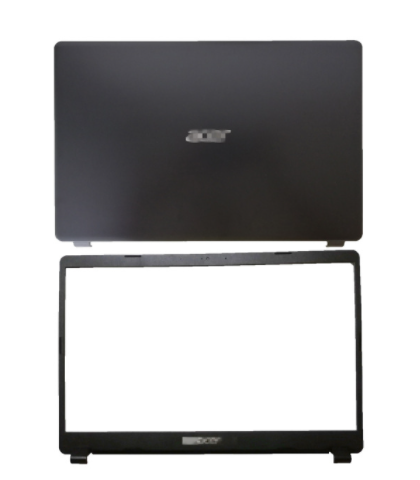 Laptop Lcd Back Cover/Front Bezel/Palmrest/Bottom Case Voor Acer Aspire 3 A315-42/42G/54/54K/56 N19C1 Notebook Matrix Frame Zwart: A and B Cover