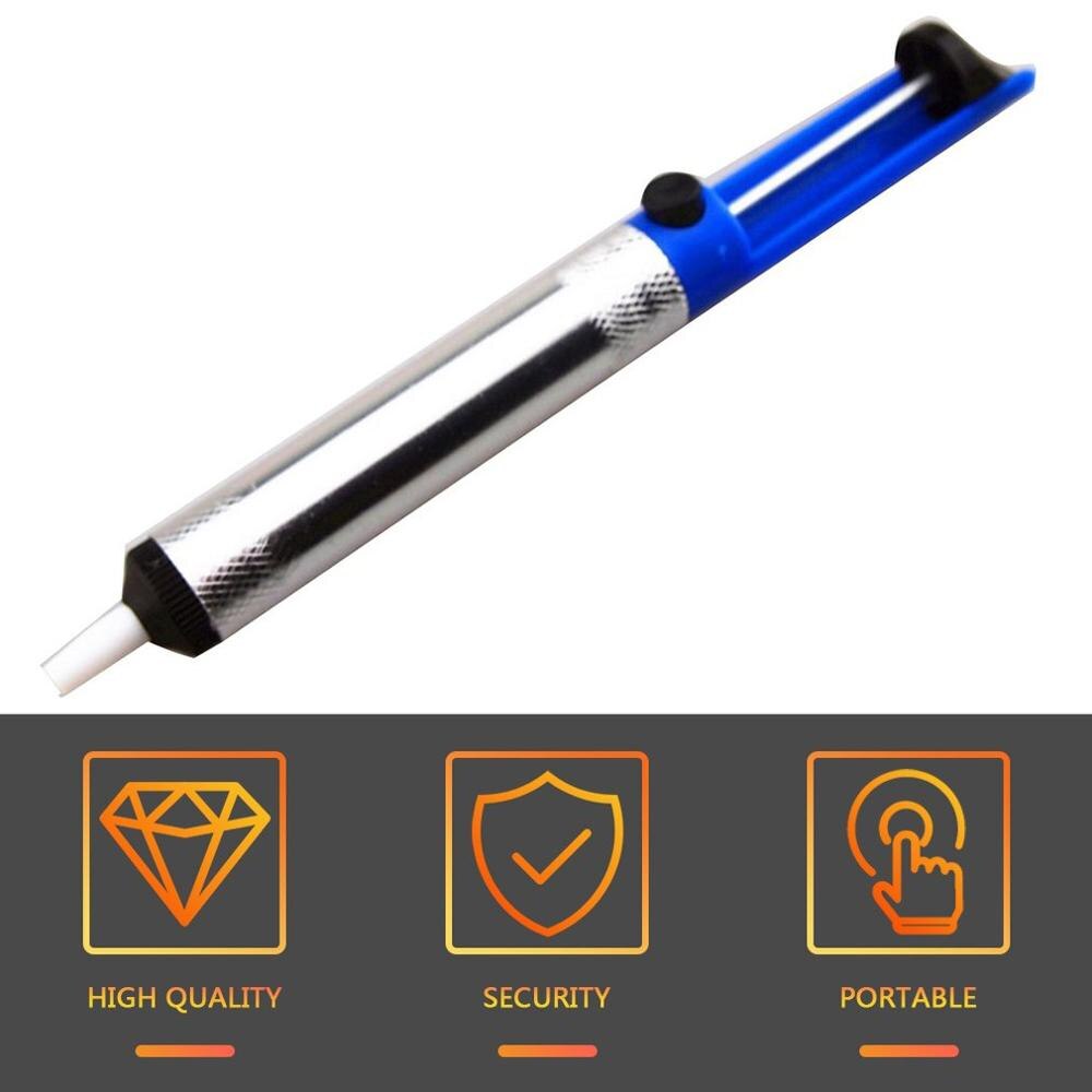1Pcs Solder Sucking Desoldering Pump Tool Powerful Removal Vacuum Soldering Iron Desolver Removal Device