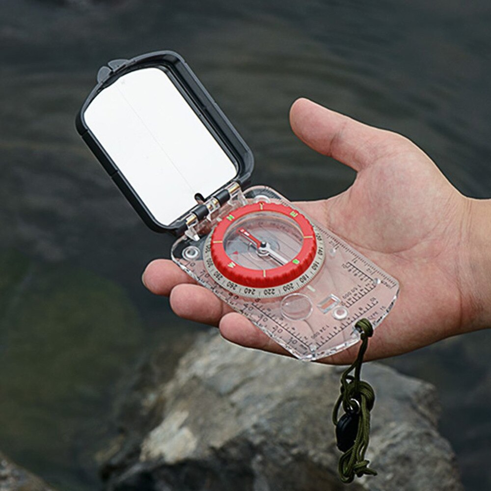 Naturehike Multifunctional Luminous Compass With LED Light Waterproof Hiking Climbing Compass Portable Handheld Outdoor hiking