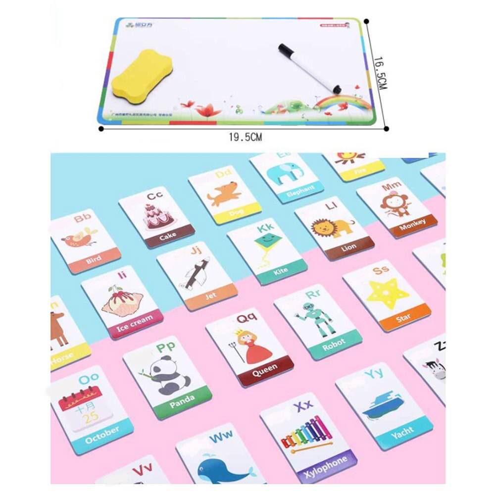 Magnetic Foam Letters Kit Classroom Alphabets Set with Magnet Board for Kids Spelling and Learning Language Learning Toys