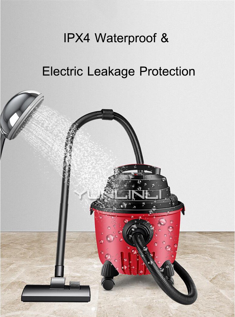 Household Vacuum Cleaner Dry Wet Washing Blowing Cleaner Three Bucket Vacuum Cleaner Mute Commercial Vacuum Cleaner