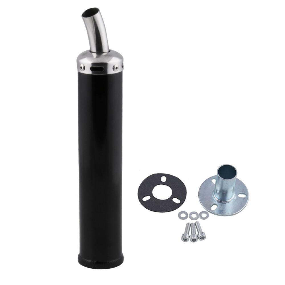Universal metal 20MM Motorcycle Racing Exhaust Muffler Silence Silencer 2 Stroke Motorcycle Exhaust Pipe Muffler
