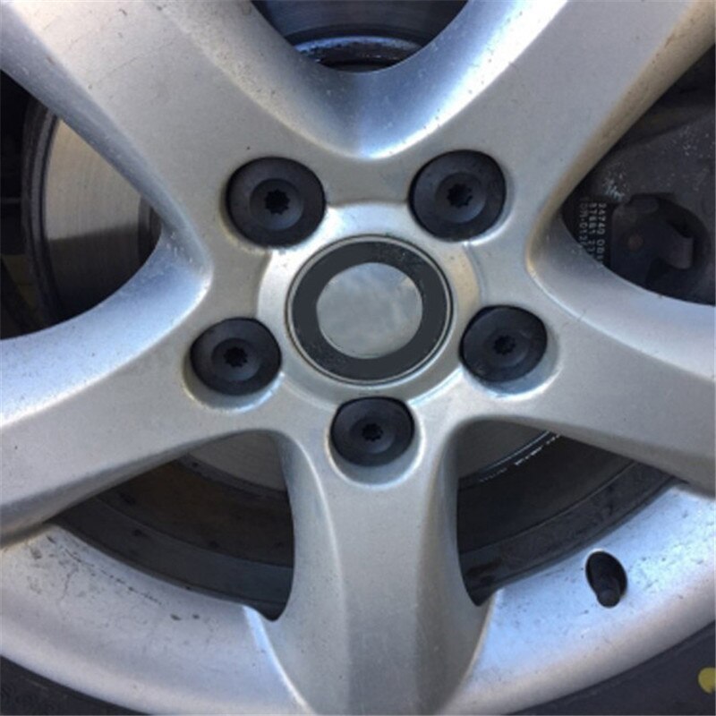 20 piezas de rueda de coche tuerca tapón de tornillo de tapacubos para automóvil tapas de protección tuerca de rueda de cabeza de tornillo tapa Universal