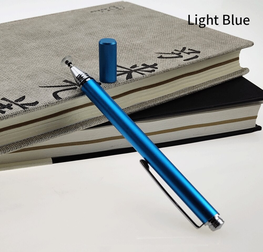 PINZHENG Stylus Touch Pen For Android Drawing Tablet Mobile Phone iPhone Smartphone iPad Touch Screen Universal Capacitive Pen: Light Blue