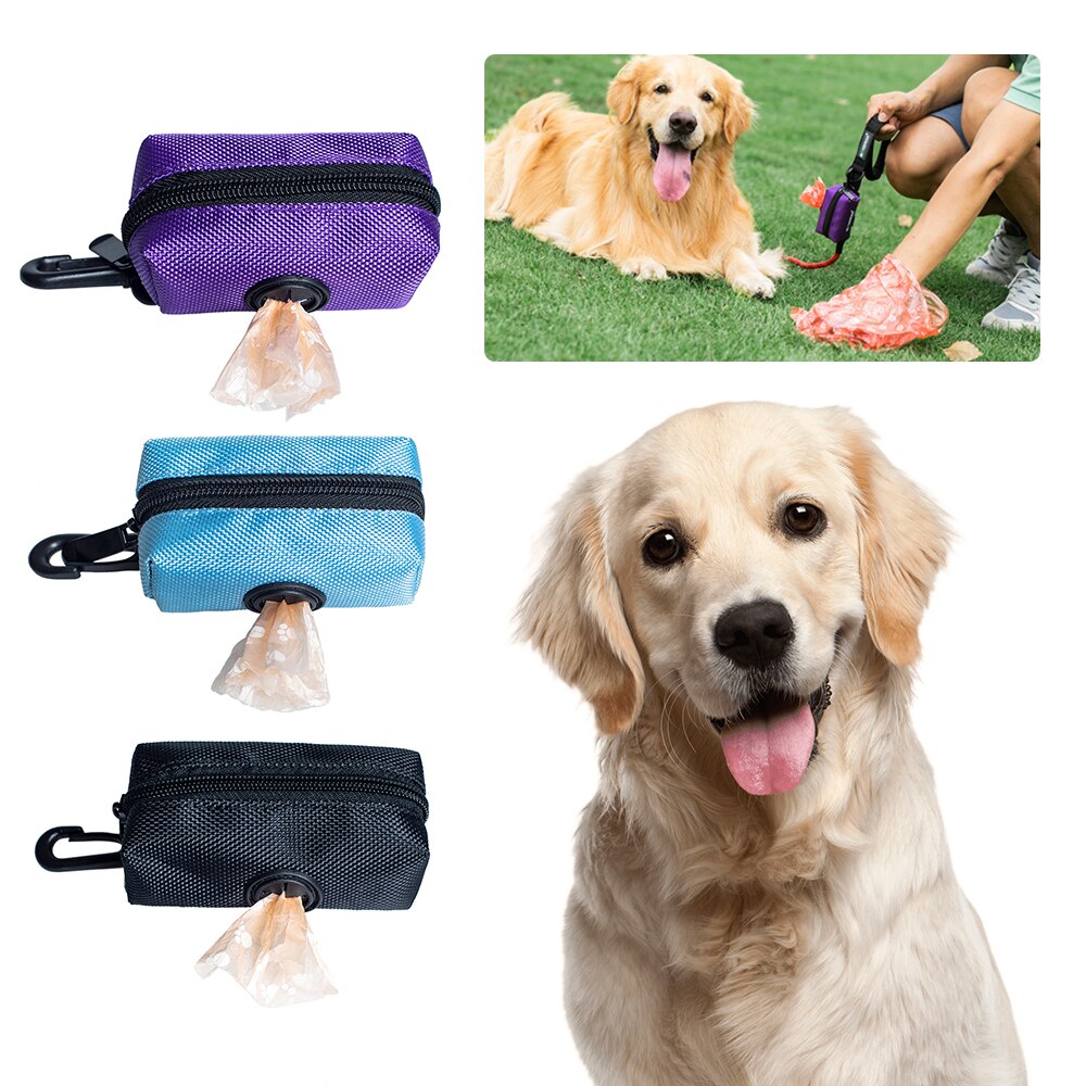 Pet Puppy Pick Up Kak Tas Dispenser Draagbare Hond Kak Afval Tas Houder Outdoor Huisdieren Benodigdheden Vuilniszakken Dispenser Hond tas