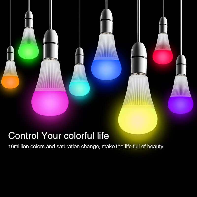 Miboxer E27 GU10 MR16 4W 5W 6W 9W 12W LED Spotlight RGB+CCT Smart Light Room decoration Blub 2.4G Remote/Phone APP/Voice control