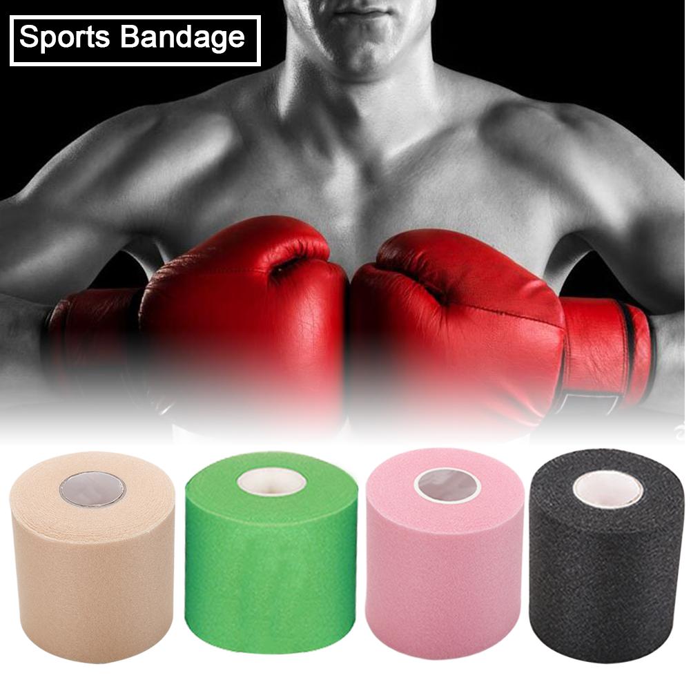 7cm * 27,5 m vendaje de espuma de PU vendaje elástico adhesivo venda de vendaje muscular deportes Underwrap suministros de cinta de Entrenamiento Atlético