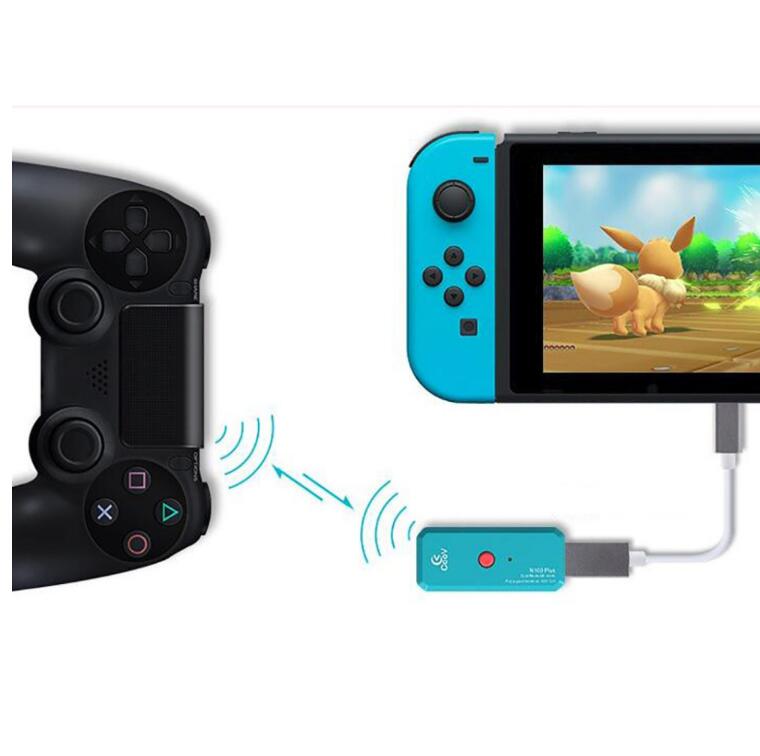 Original Coov N100 Bluetooth receptor inalámbrico adaptador USB para PS4 Xbox Nintendo interruptor en caja de TV Android Macos Raspberry PI