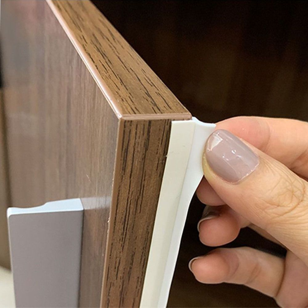 2,4 m/Rolle selbst klebende Schrank tür Dichtung streifen Kleider schrank Dichtung spalt füllung insekten sicher feuchtigkeit beständig tpe staub dichter Streifen