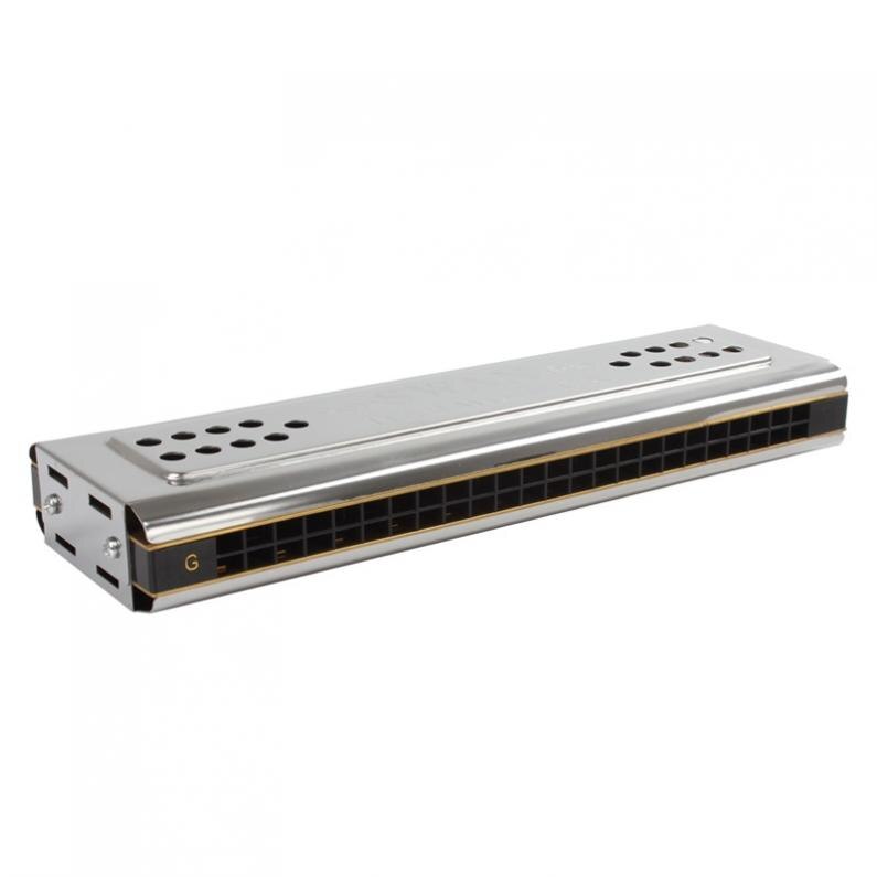 Swan 24 Holes Key Of C&G Double Side Tremolo Harmonica