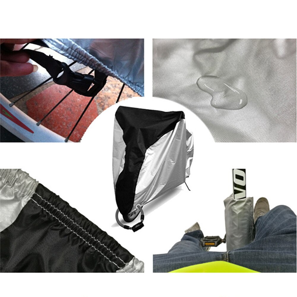 Universal Bicycle Protective Gear Waterproof Rain Snow Cover Protector Motorcycle Car Bike UV Protection Dust Proof Cycling Tool