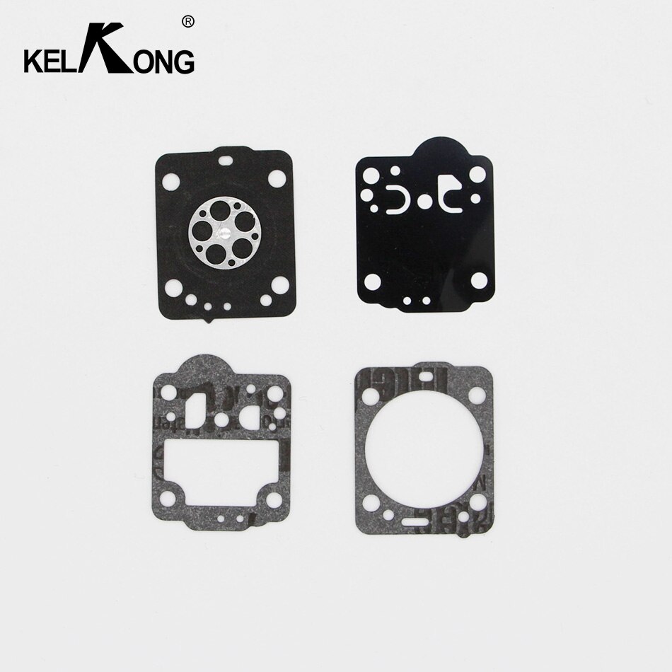 Kelkong förgasare ombyggnadssats för husqvarna motorsåg 235 236 packningar membran reparation för jonsered  cs2234 cs 2238 zama carb kit