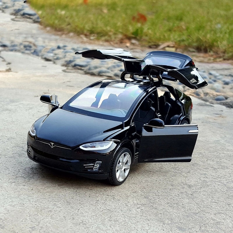 Trasporto Libero New1:32 Tesla MODELLO X MODEL3 In Lega Modello di Auto Giocattoli Pressofusi E Veicoli Auto giocattolo Del Capretto Giocattoli Per I Regali Dei Bambini Toy Boy