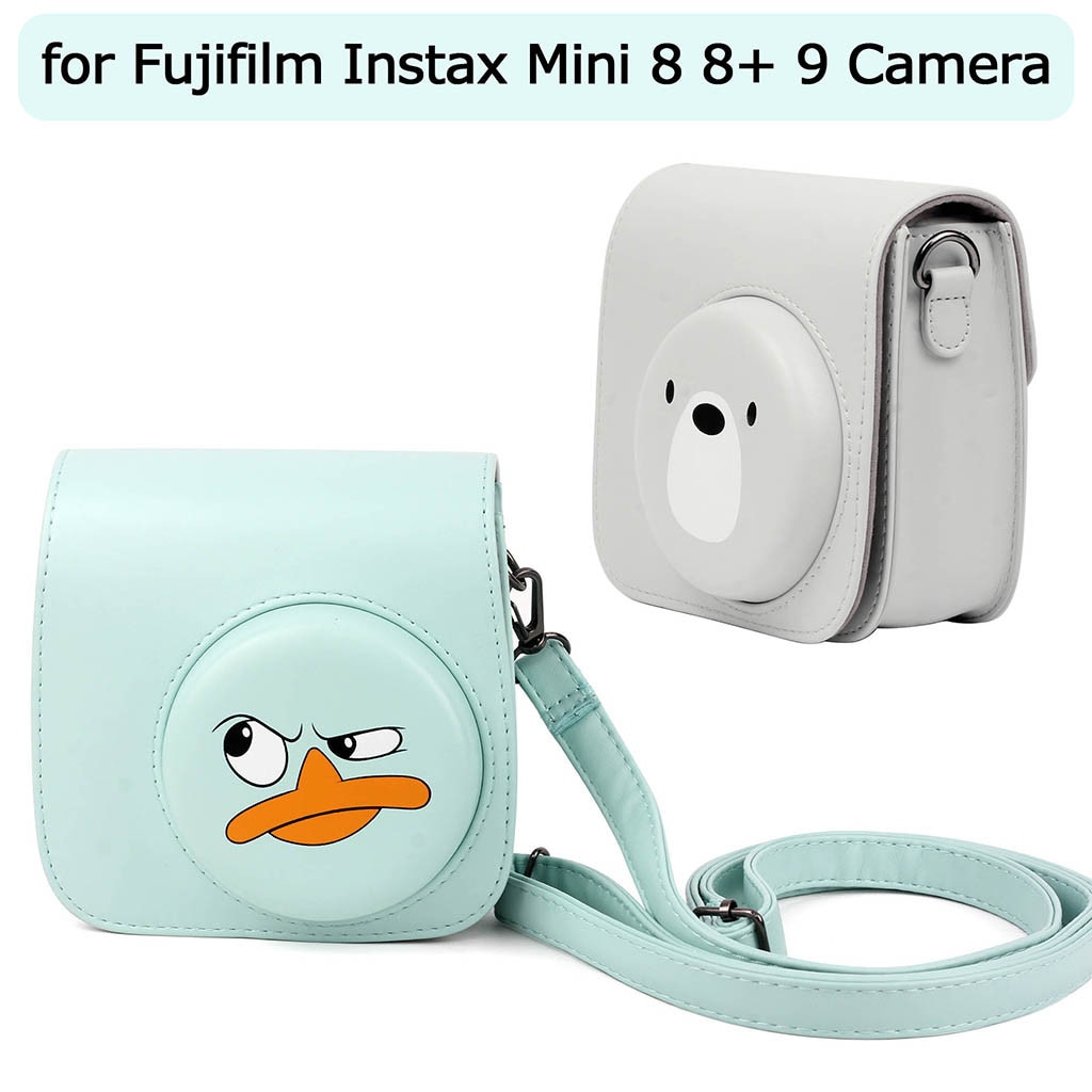 Hiperdeal Compatibel Mini 9 Groovy Camera Tas Voor Fujifilm Instax Mini 8 8 + 9 Camera Leuke Camera tas Aug6
