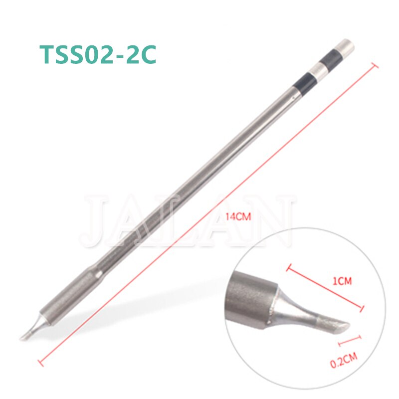 Quick TS1200A Elektrische Soldeerbout Tip Loodvrij Soldeerbout Tip Handvat Solderen Pen Tool TSS02 Sk K I J 2C 3C: 2C