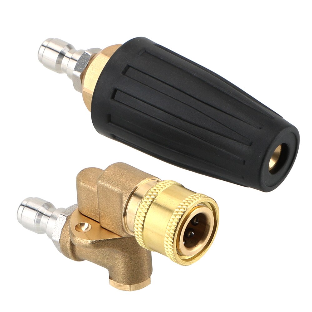 For Quick Connector Rotary Pivoting Coupler Jet Sprayer Car Cleaning Tools Turbo Nozzles Sprayer Car Pressure Washer Accessory