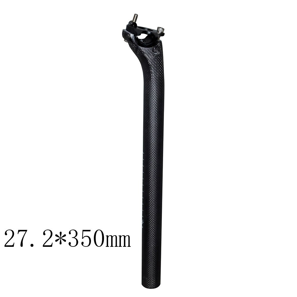 KEIN Logo Kohlenstoff sattelstütze 27,2 31,6 MTB fahrrad sattelstütze rohr volle Kohlenstoff faser Fase sattelstütze Kohlenstoff MTB ud/ matt: matt 31 6x350