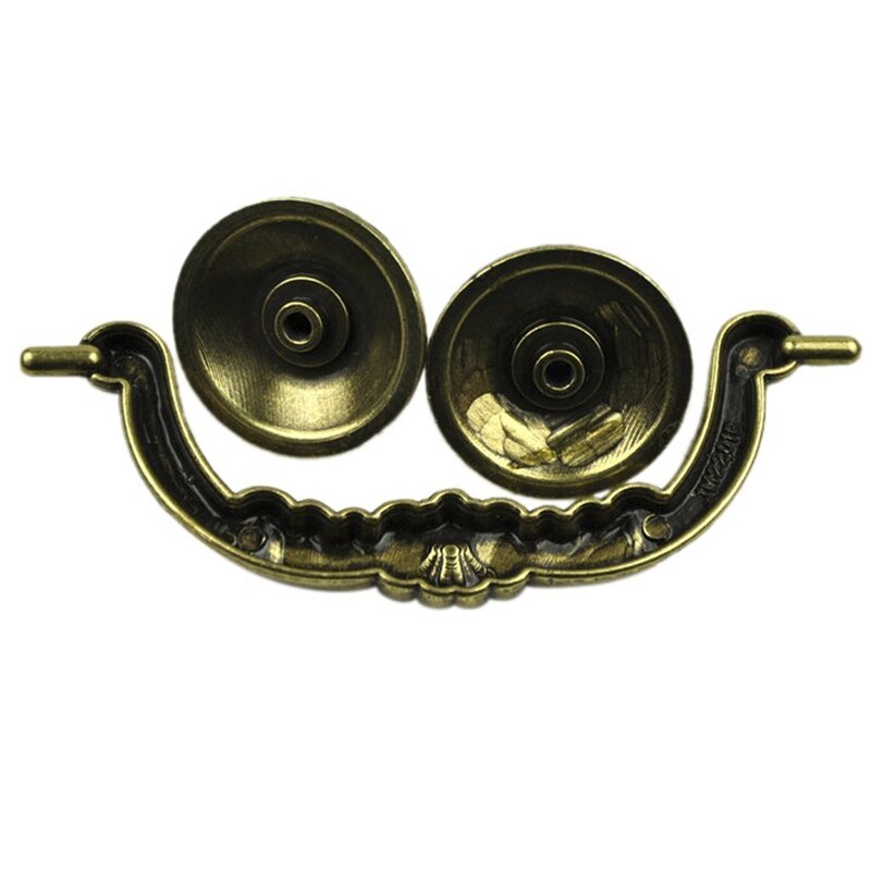 1 x Retro Cupboard Cabinet Drawer Door Pull Handle 12.5cm---Bronze