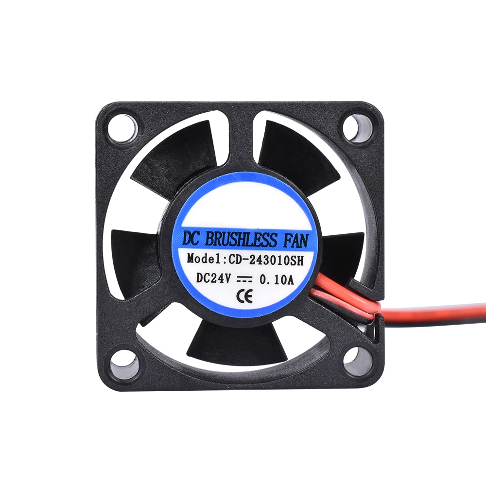 Reprap dc 5v 12v 24v 2pin mini ventilador sem escova de refrigeração 3010 30mm x 30x10mm pequeno exaustão