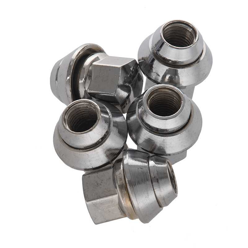 Tuercas abiertas para rueda de FORD, pieza hexagonal de 5 x M12 x 1,5, 19mm, , FOCUS, KA, MONDEO, C-MAX