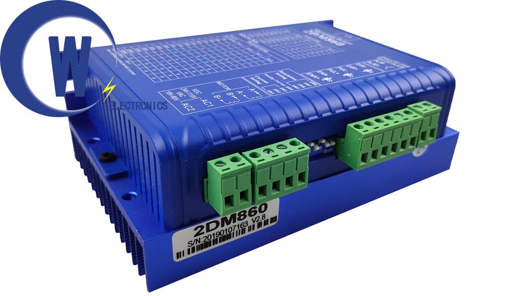 CNC 34/86 two-phase digital stepper motor driver 2DM860 mach3 engraving machine CNC system stepper motor driver