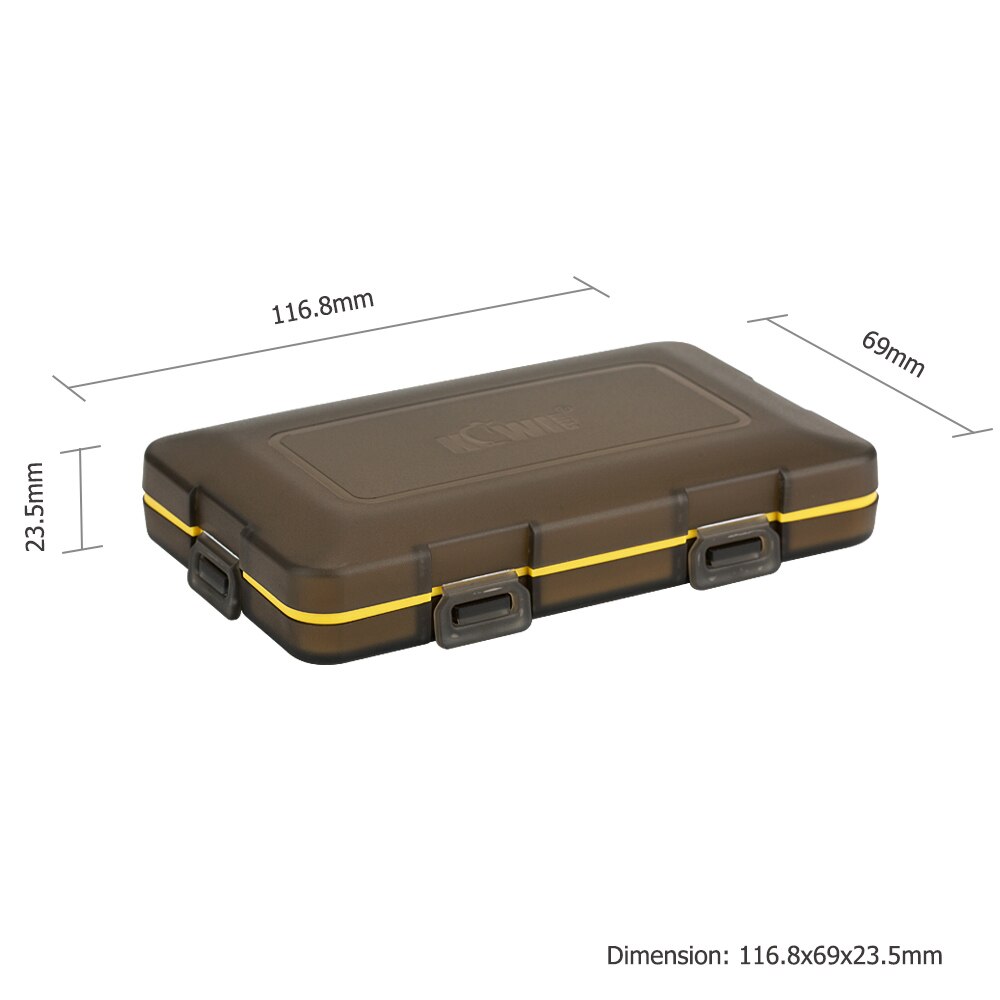 2-Pack Batterijhouder - Waterdichte Plastic Organizer voor 14500 Batterijen