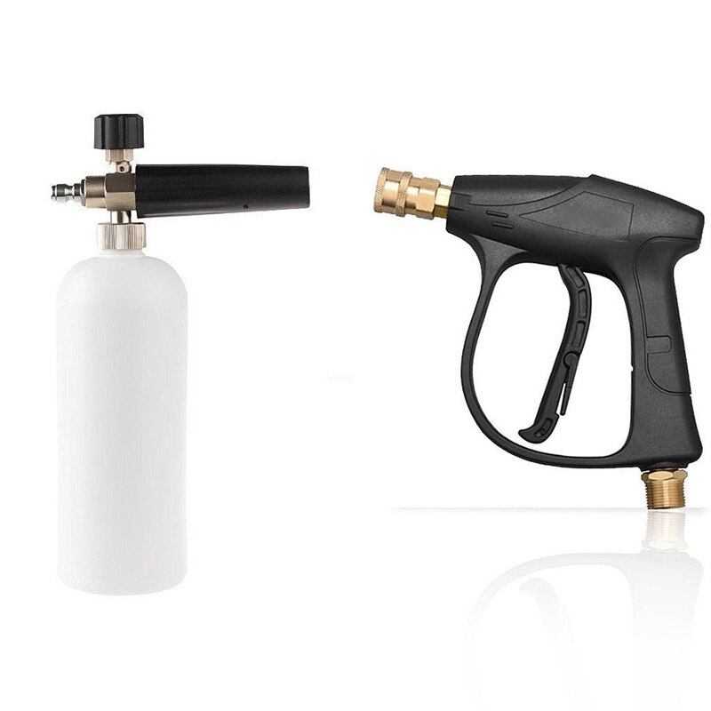 1/4 tommer sne skum vaskemaskine bilvask sæbe lanse kanon spray spray jet flaske