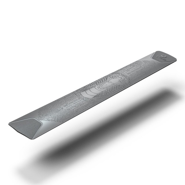 Bike Bicycle Universal Frame Protection Sticker Cover Guard Silica Gel Frame Lower Tube Sticker Protector Silicone Sheet 40.2x6: Snake gray