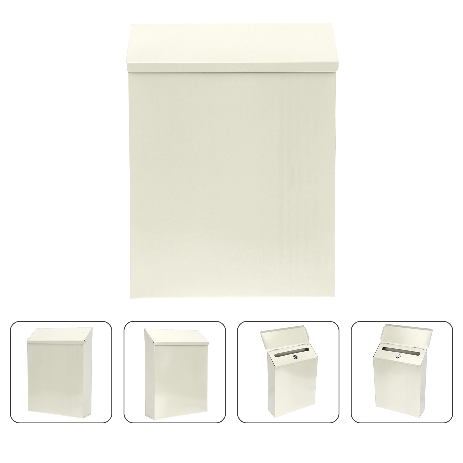 Wall-mounted Mailbox Letter Container European Style Mail Letter Post Box