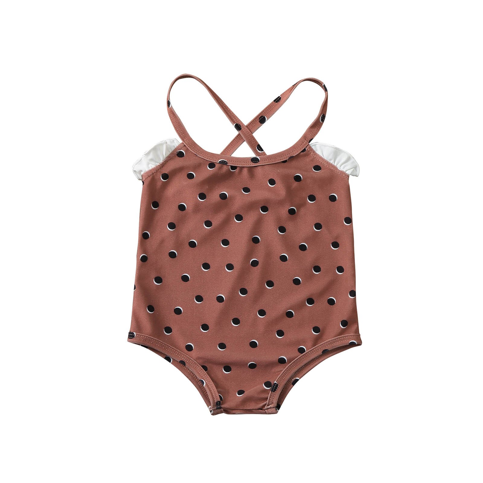 1-6 Jaar Peuter Baby Jongens Meisjes Polka Dot Badmode Badpak Strand Romper Kleding Bañador Bebe Trajes De baño Para Niñas