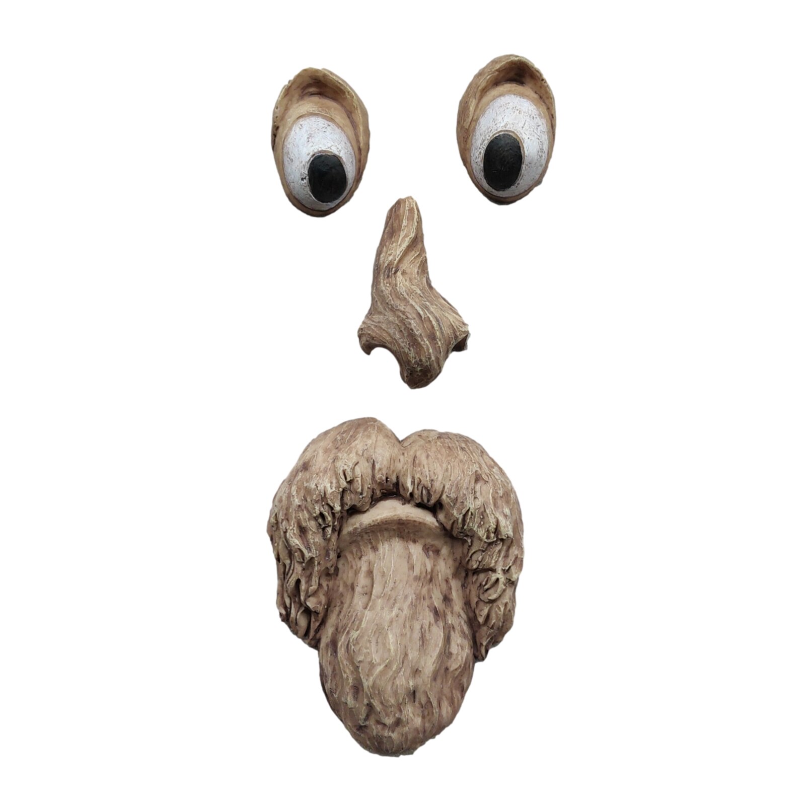 Outdoor Funny Old Man Tree Face Decor Outdoor Funny Old Man Tree Sculpture Yard Art 3D Works Come Alive Garden Peeker: A