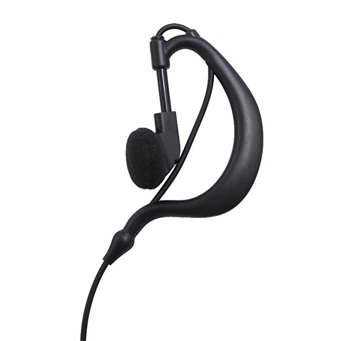 Earpiece Headset with PTT Microphone for BAOFENG BF-9700 BF-A58 UV-9R Plus GT-3WP UV-XR R760 UV-82WP Waterproof Radio Earphone