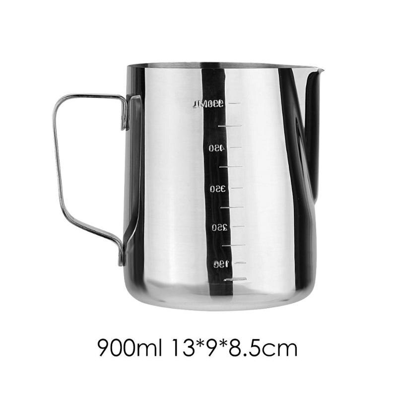 304 Stainless Steel Espresso Coffee Pitcher Craft Latte Milk Frothing Jug