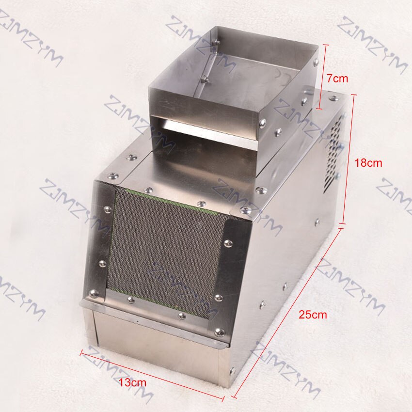 Kleine Korn Winnower Elektrische Getreide Werfer Geblasen Shell Separator Vögel Feed Winnowing Maschine Wind Scheller Auswahl 110-240V