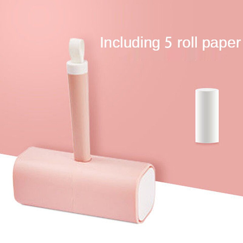 5 Roll Paper Sticky Roll Extra Sticky Lint Roller Mega Value Set for Pet Dog and Cat Hair Remover