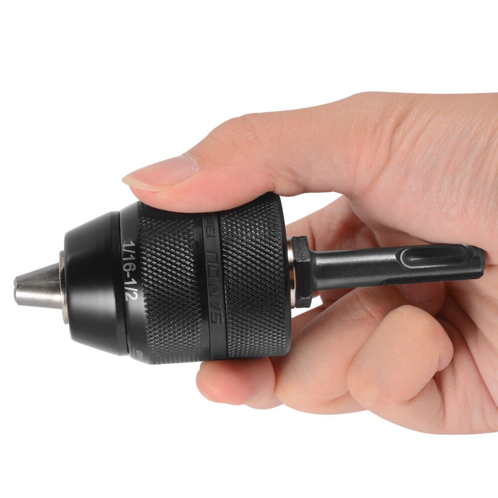 Heavy Duty Keyless Drill Chuck Adaptor 13mm Duty Keyless Hardware Tool Accessories Electric Drill