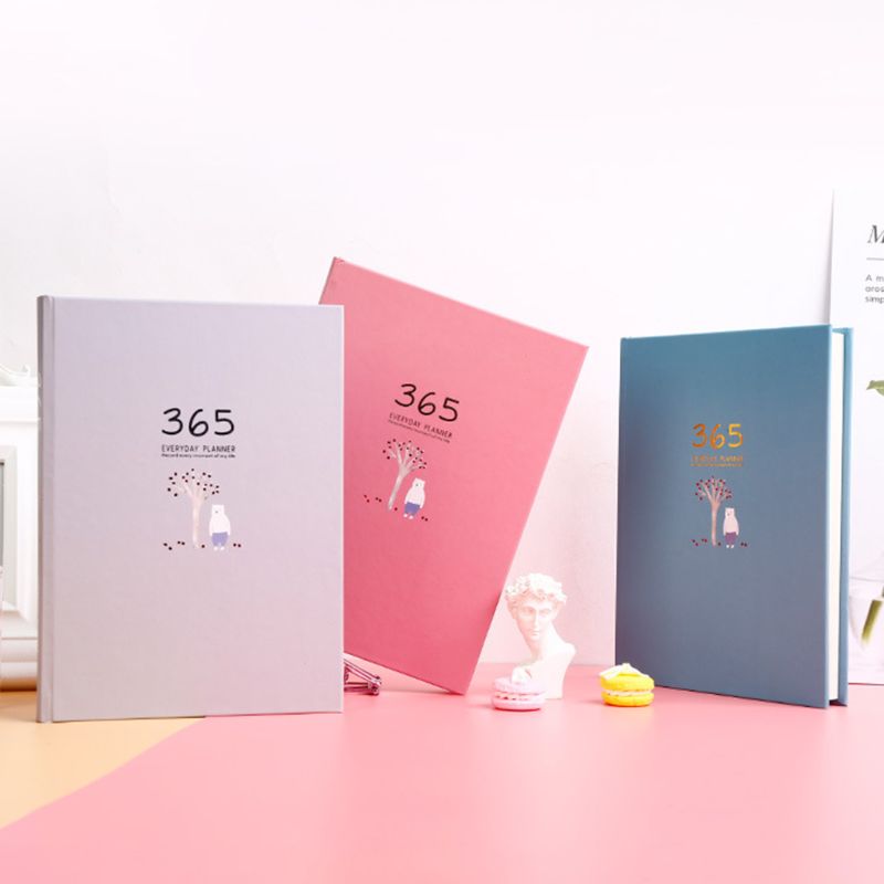 Leuke Briefpapier Notebook 365 Planner Wekelijkse Maandelijkse Dagelijks Dagboek Planner Notebooks Tijdschriften Business Kantoor Schoolbenodigdheden Qyh