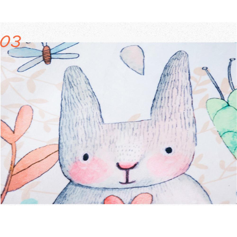 Simple Round Children's Cartoon Style Crawling Pad Game Pad Decorative Carpet Floor Door Yoga Pad For Babies And Adults: Default Title